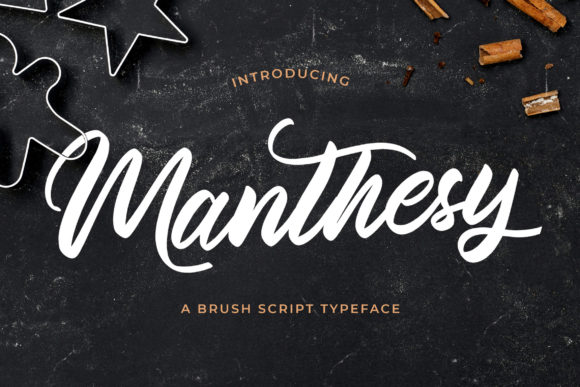Manthesy Font Poster 1