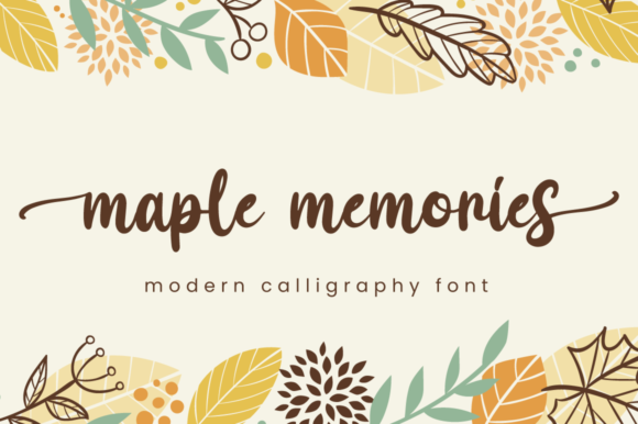 Maple Memories Font