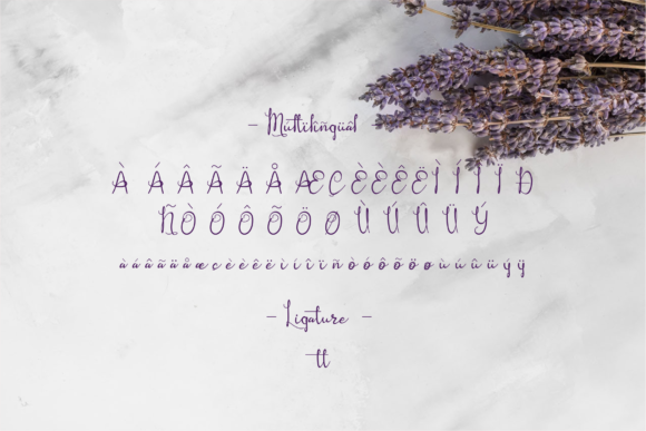 Marbela Font Poster 11