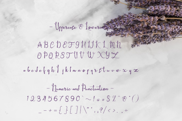 Marbela Font Poster 10
