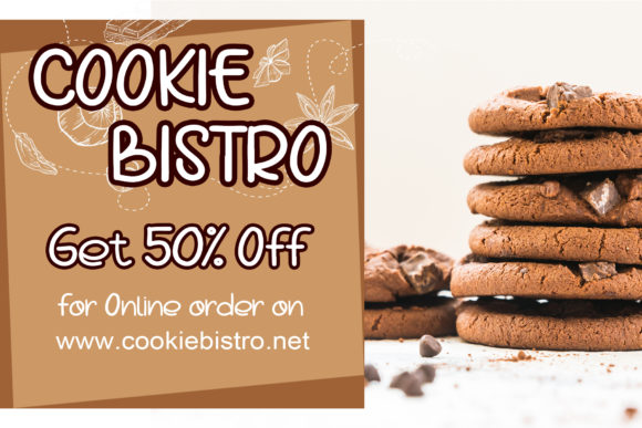 Marble Cookies Font Poster 2