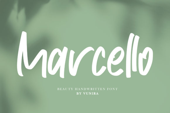 Marcello Font Poster 1