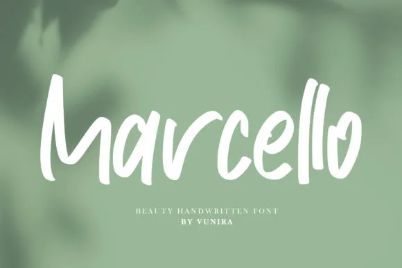Marcello Font Poster 1
