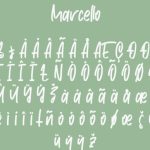 Marcello Font Poster 7
