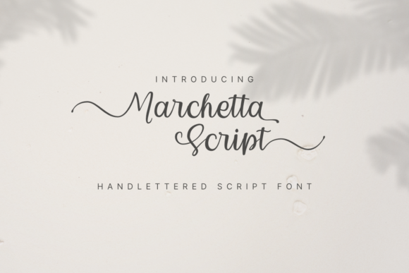 Marchetta Script Font Poster 1