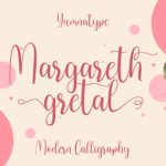 Margareth Gretal Font Poster 1