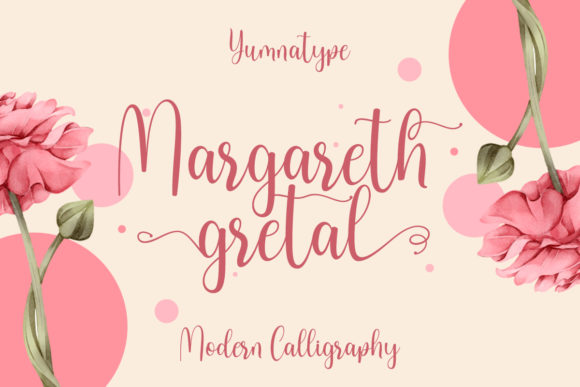 Margareth Gretal Font Poster 1