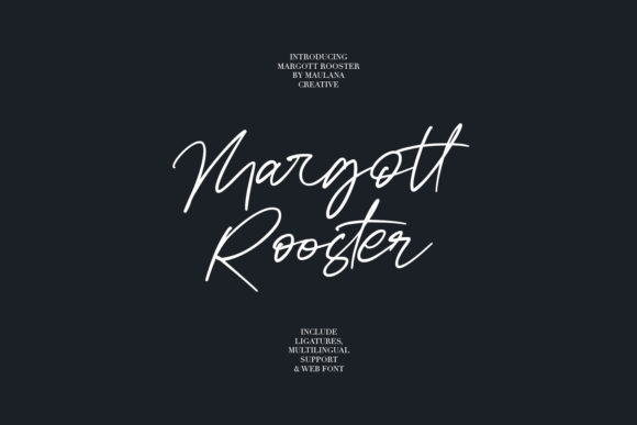 Margott Rooster Font Poster 1