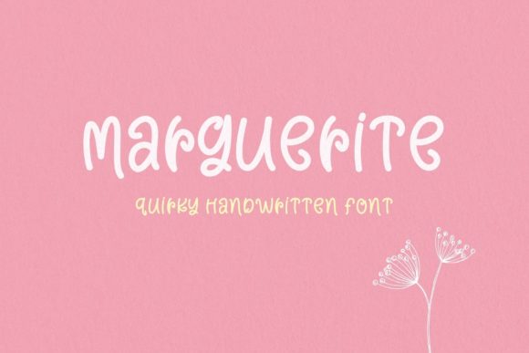 Marguerite Font Poster 1