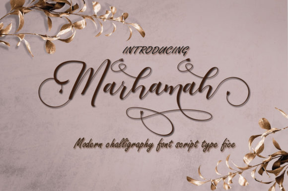 Marhamah Font Poster 1