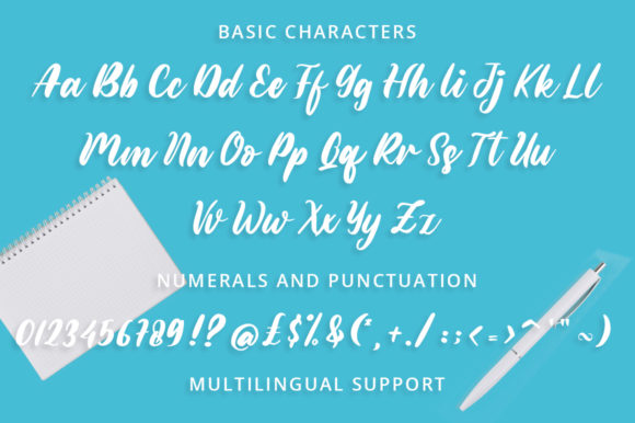 Marigold Font Poster 11