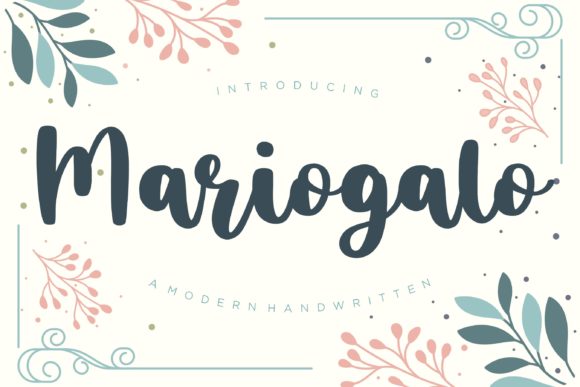 Mariogalo Font