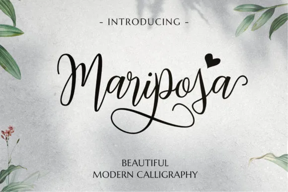 Mariposa Font Mariposa Font Poster 1