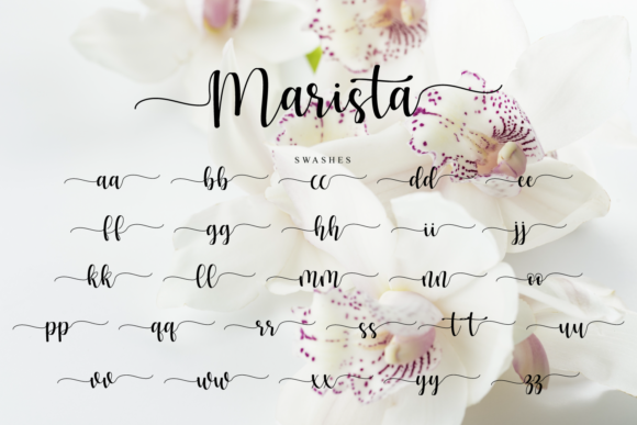 Marista Font Poster 10