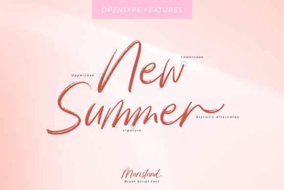 Maristand Font Poster 6