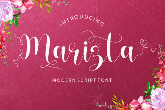 Marizta Font Poster 1