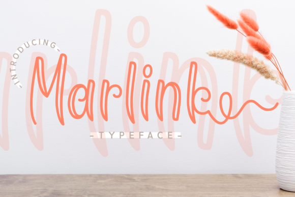 Marlink Font Poster 1