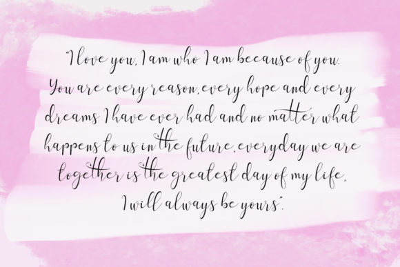 Marllisha Font Poster 3