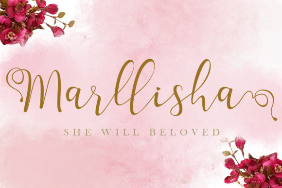 Marllisha Font Poster 4