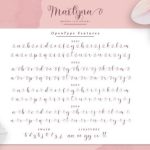 Marlyna Font Poster 2