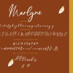 Marlyne Font Poster 7