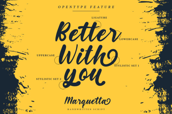 Marquetta Font Poster 4