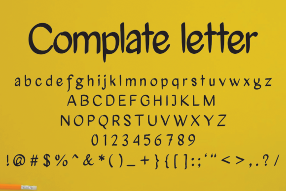 Marriage Font Poster 4