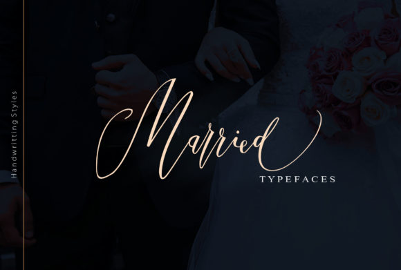 Married Font Poster 1