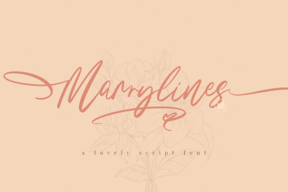 Marrylines Font