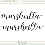 Marsheilla Font Poster 5