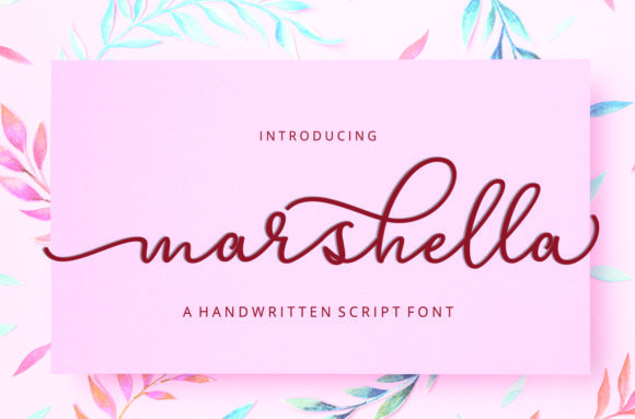 Marshella Font Poster 1