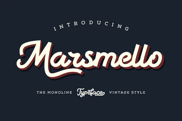Marsmello Font Marsmello Font Poster 1