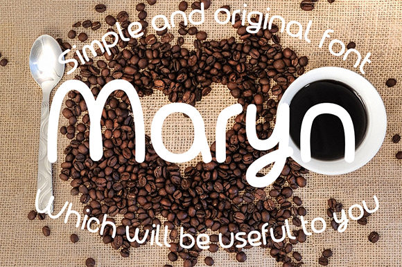 Maryn Font Poster 1