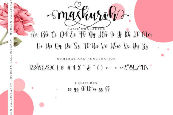 Maskuroh Font Poster 8