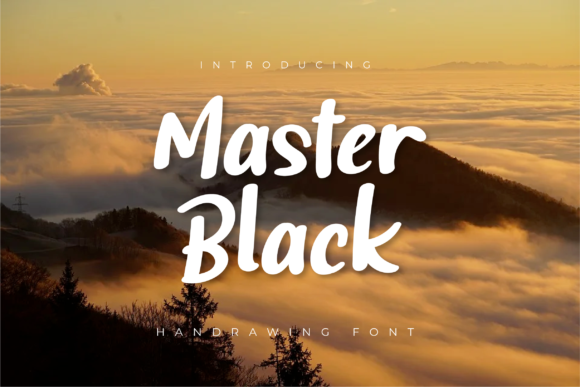 Master Black Font