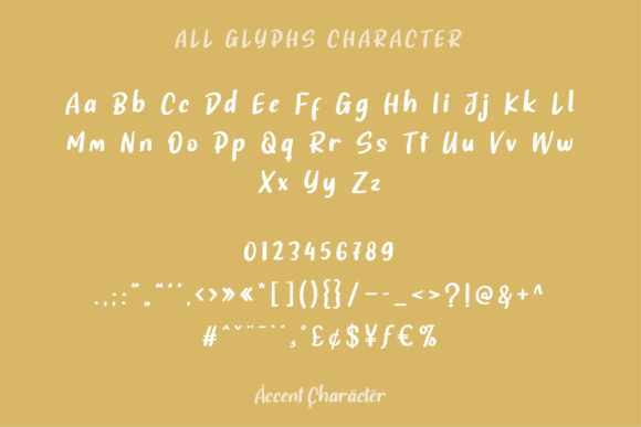 Master Black Font Poster 10
