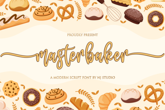 Masterbaker Font