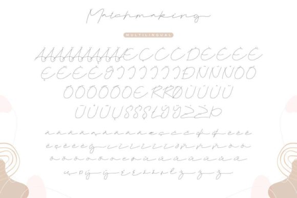Matchmaking Font Poster 6