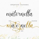 Maternella Font Poster 3