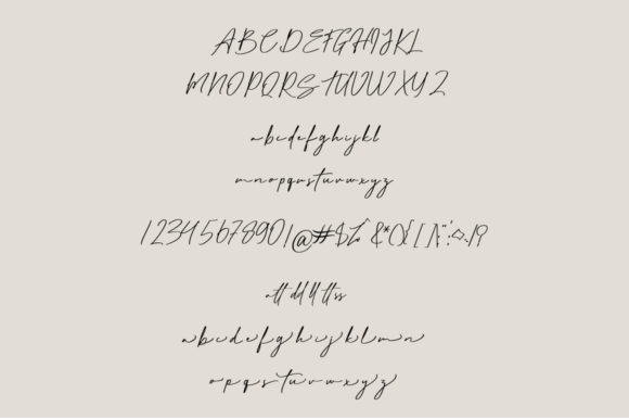 Matt Rostine Font Poster 10