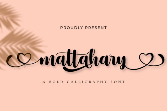 Mattahary Font Poster 1
