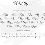 Mattera Font Poster 9