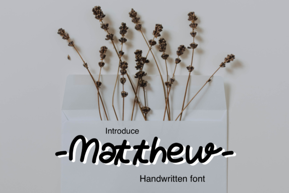 Matthew Font Poster 1