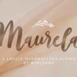 Maurela Font Poster 1