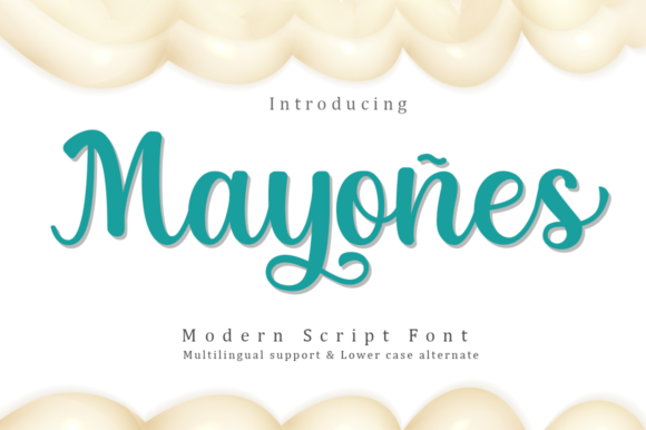 Mayones Font Poster 1