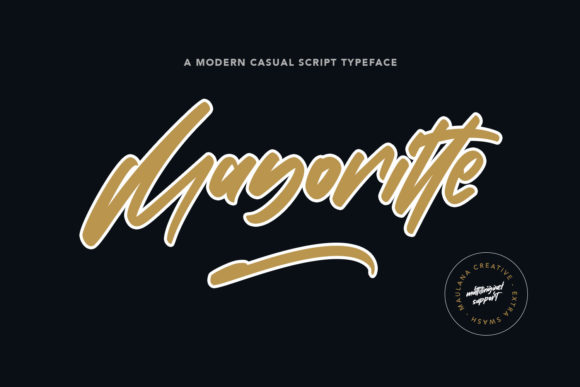 Mayoritte Font Poster 1