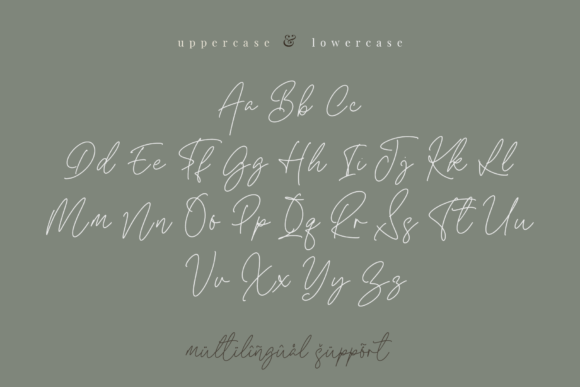 Mayree Griffith Font Poster 13