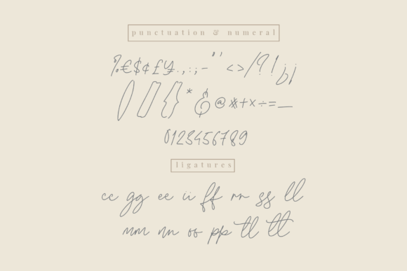 Mayree Griffith Font Poster 14