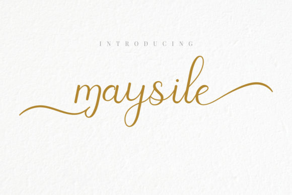 Maysile Font Poster 1