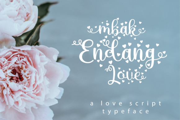 Mbak Endang Love Font